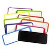 54Pcs Magnetic Dry Erase Reusable Name Tag Label Plate Easy Wipe-off Multiple Usage Colorful Fridge Name Tag Office Supplies