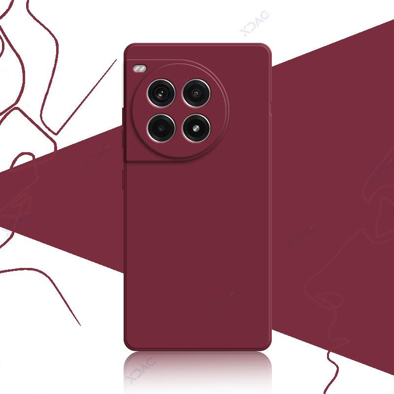 Чехол для мобильного телефона OnePlus Ace 3 Pro Ace3 3Pro 5G 360 Мягкий роскошный квадратный жидкий силиконовый чехол-накладка One Plus Ace3Pro