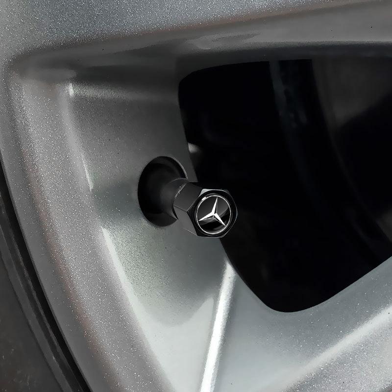 1 комплект колпачков для автомобильных шин, крышка штока колеса с брелоком-ключом-гаечным ключом для Mercedes Benz AMG W212 W211 W213 W203 W205 W204 A C E B R Class, автомобильные аксессуары