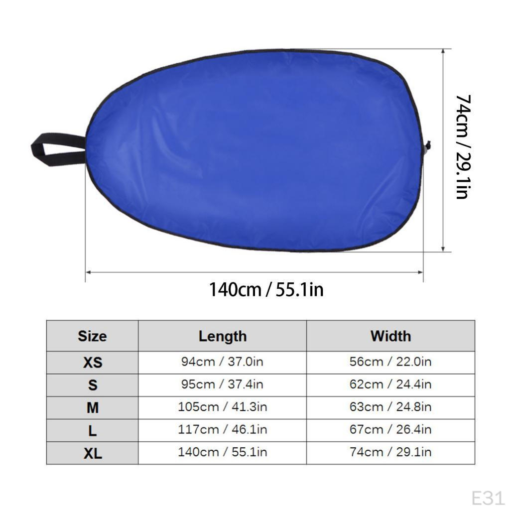 Чехол Универсальная регулируемая ткань Оксфорд Водонепроницаемая юбка-распылитель для лодки, каноэ, серфинга, каяка