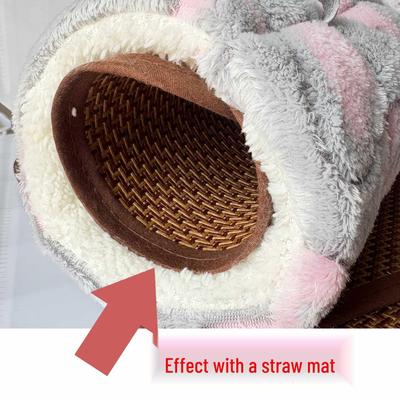 Маленький туннель и гамак из флиса для питомца: Хомяк, Крыса, Сахарный поссум, Морская свинка Укрытие и Кровать