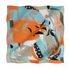 MARJA KURKI Double-Sided Botanical Print Square Scarf