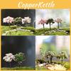 Delightful Mini Tree Figurine For Captivating Micro Landscape And Home Decor