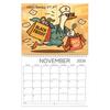 Nurse Goose Wall Calendar 2026 12-Month Themed Design Daily Events Organizer Coil Binding Thick Paper Desk Calendar for Daily Planning