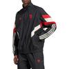 adidas Manchester United Originals Track Top черный/красный мужской уличный стиль IS6525