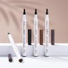 The Four-pronged Eyebrow Pencil Has Distinct Roots, Natural and Long-lasting Dyeing, Waterproof, Sweat-proof and Non-fading Eyebrow Pencil.