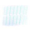 12Sheet Self Adhesive Sticky White Label Writable Name Stickers Blank Note Label
