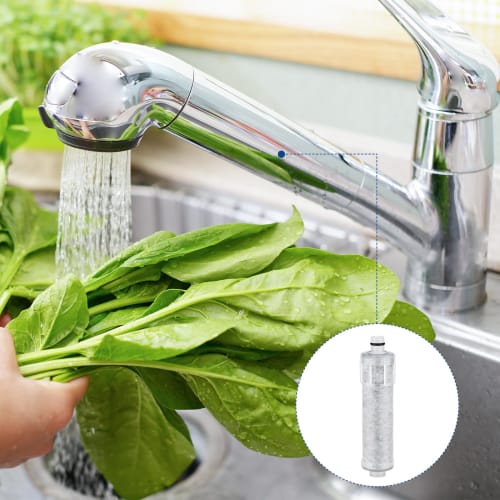 JF-20 Replacement Water Purification Cartridges, Set of 3, for All-in-One Water Purifiers, Antibacterial, High Chlorine Removal, Wuernine