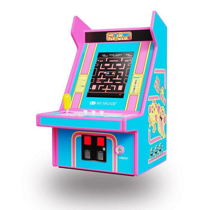 Mini Borne d'Arcade Console Retro Thème Ms. Pac-Man™