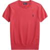 Polo Узкий крой Короткий рукав Круглый вырез Вязаный топ Женские топы WMPOSWENC021549-600