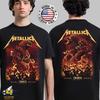 В стиле Metallica M72 Североамериканский тур Канада Апрель 2025 Рок-фанат Унисекс Футболка