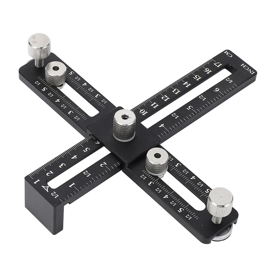 Инструмент для шаблона ручки шкафа, направляющая для сверления отверстий в алюминиевом сплаве, шаблон для деревообработки