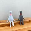 Yousheng Bowling Buddy Figurine Bowling Ball Ornament with Articulated Legs Mini Bowling Pin Decoration Collectible for Home Office Shelves Desks