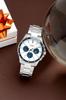 CASIO Enticer Analog White Dial Watch Silver Bracelet Men's MTP-1374D-7A2VDF
