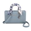 New Diamond Embroidery Thread New Trendy Fashion Shoulder Messenger Bag Portable Silk Scarf Princess Diana Bag