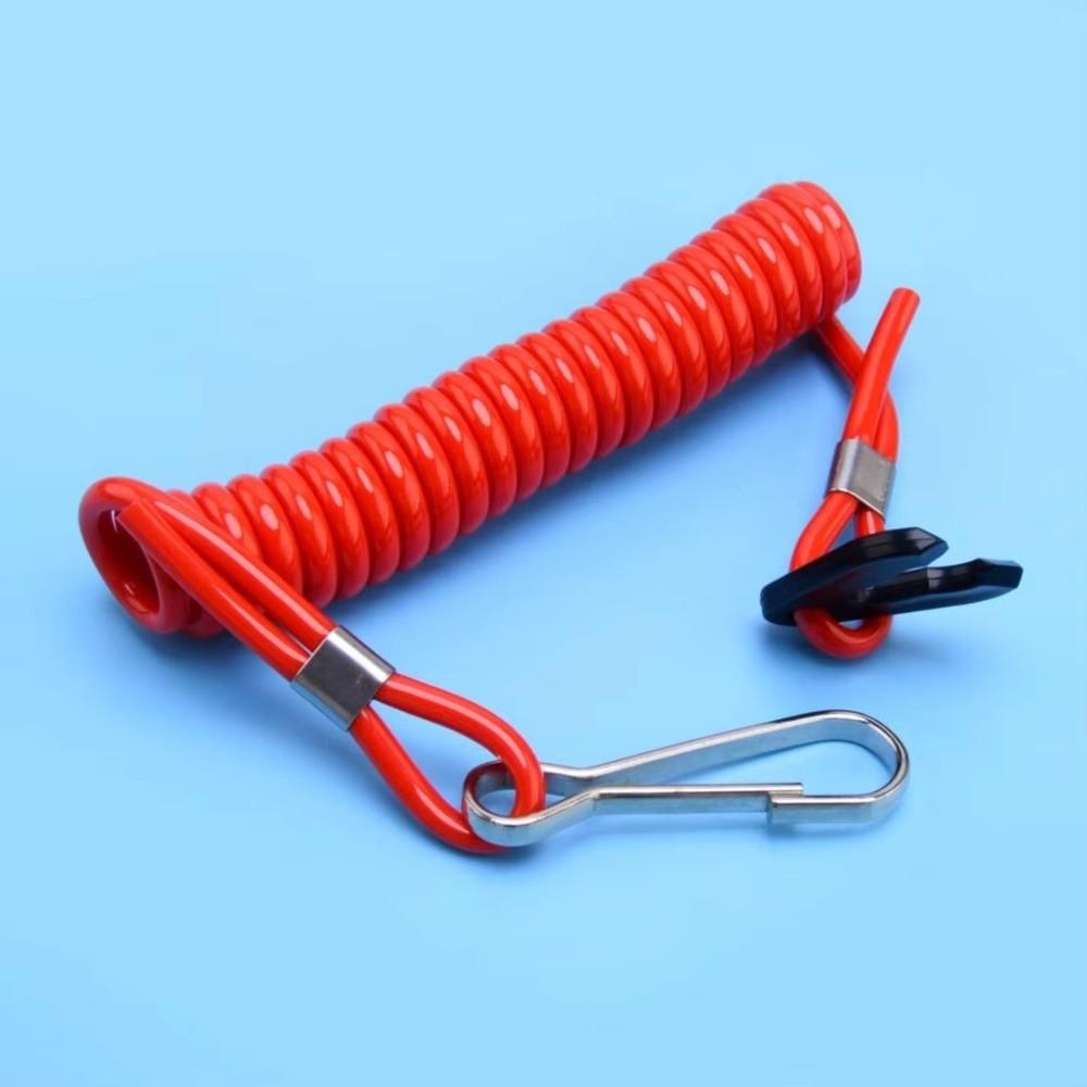 Stretchable Boat Kill Switch Lanyard Safe Engine Kill Stop Switch Outboard Engine