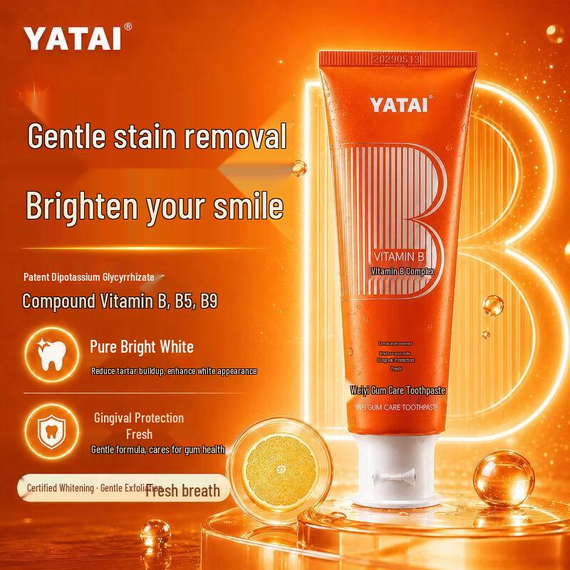 Зубная паста Yatai с комплексом витаминов B