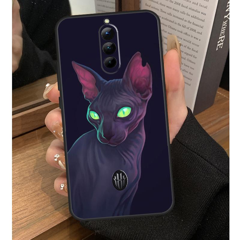 Чехол Сфинкс Кошка Сфинкс Для Nubia Red Magic 6S 7S Pro 6 7 8 9 10 Pro 5G 6R RedMagic 8S 9S 8 9 10 Pro Plus Coque
