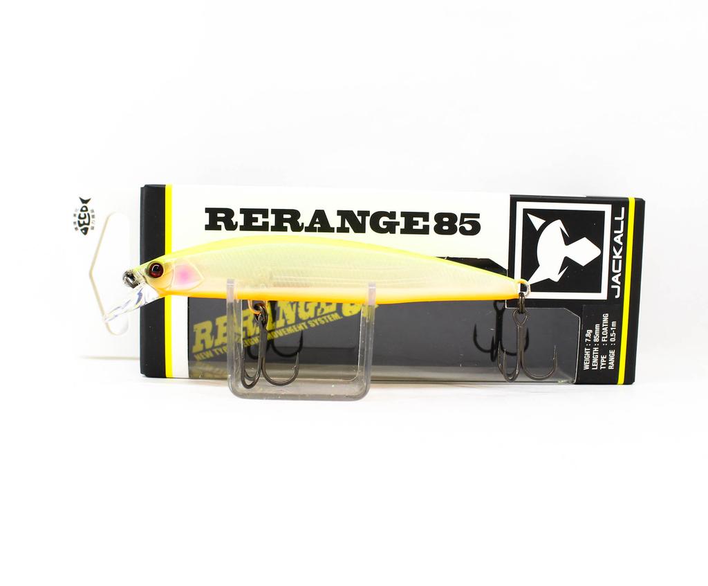 Jackall Rerange 85F Floating Lure Chartreuse Back Pearl (4657)