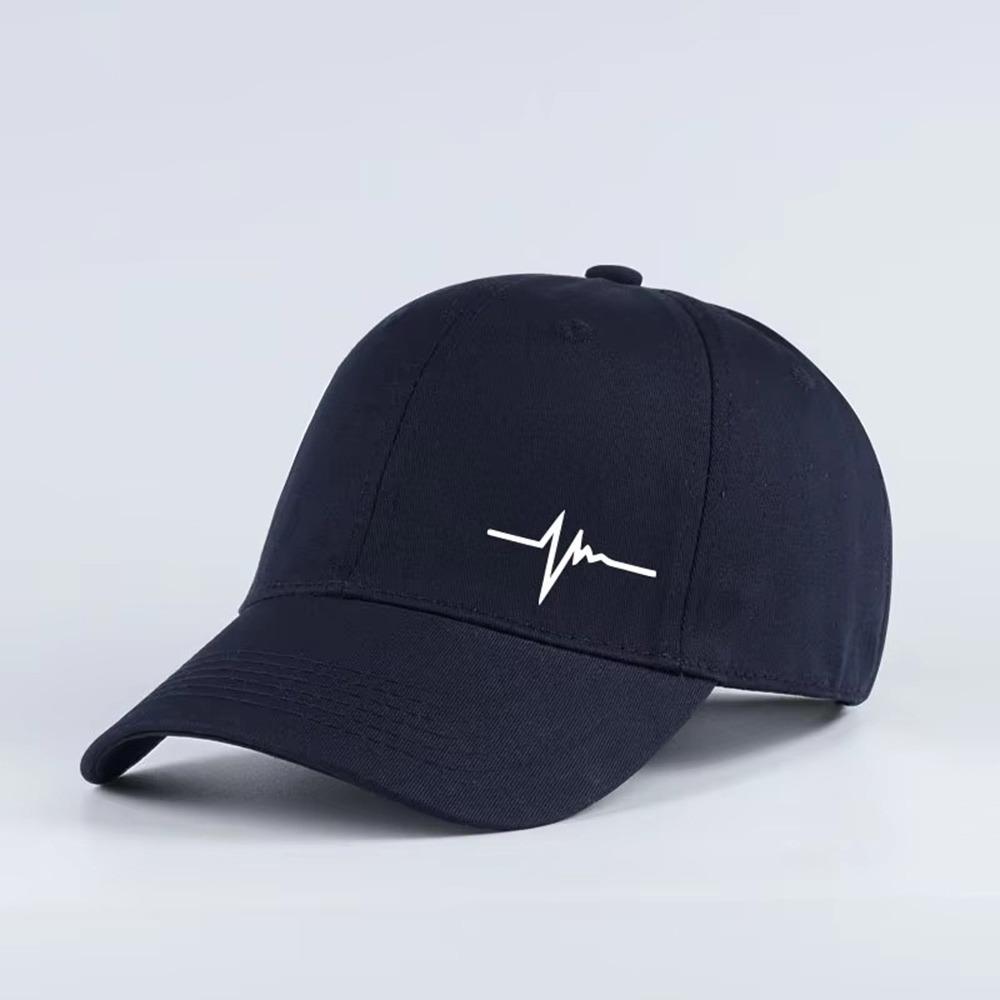Lifeline Baseball Cap Heartbeat Visor Vintage Sun Hat Outdoor