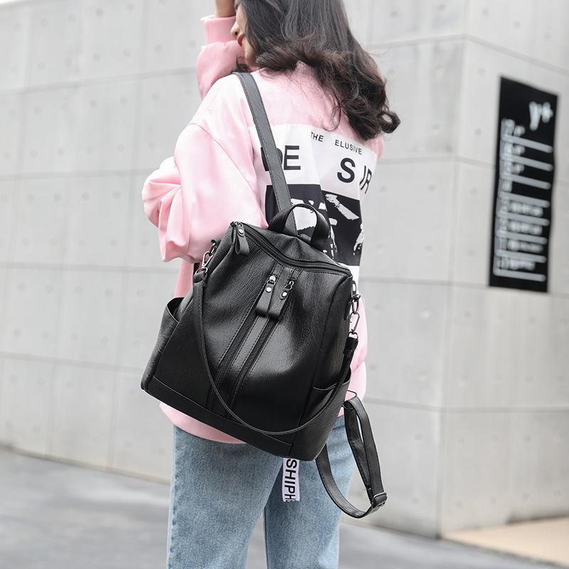 Fashion Backpack Women's New Large-capacity Versatile Women's Bag