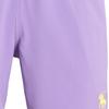 Polo Ralph Lauren Ss24 Solid Color Logo Embroidered Drawstring Casual Shorts Men Shorts Light-Purple 710829851-052