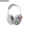 P9 Graffiti TWS Wireless Headphones Bluetooth Garniture Folding Stereo Headphones and Noise Reduction for Young People