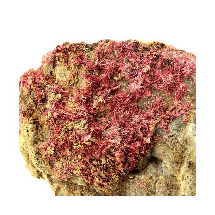 Pierres et Minéraux. Erythrite. 1422.0 ct. Bou Azzer District, Tazenakht, Maroc.