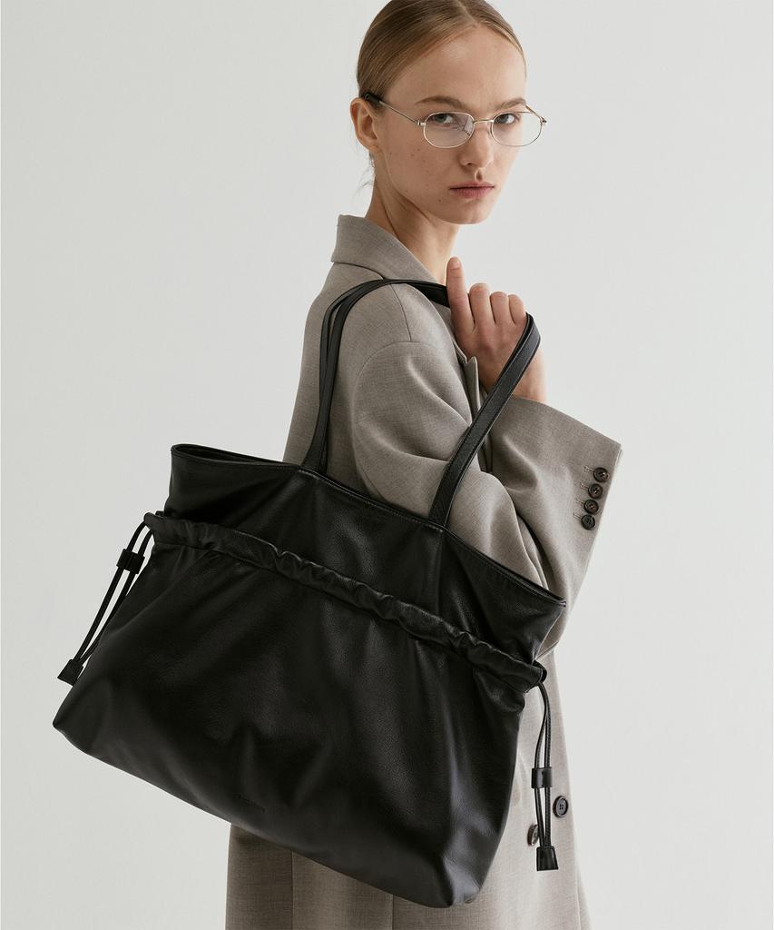 Fromwhere Bucket Tote Bag Black