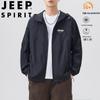 Мужская летняя куртка JEEP SPIRIT с защитой от УФ для активного отдыха