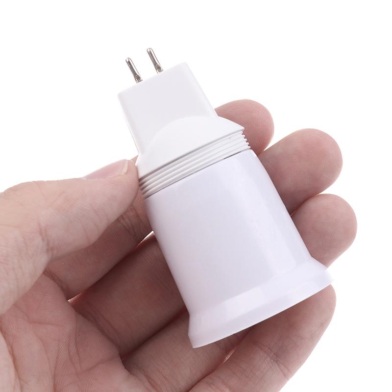 Патрон для лампы MR16 G5.3 с вилкой, замененный на резьбовой патрон, держатель лампы, переходник-конвертер, винтовой патрон