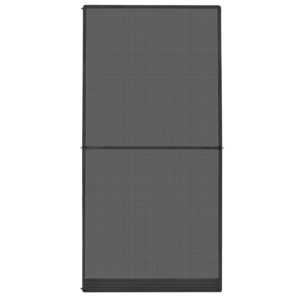 Поворотная москитная сетка Антрацит и Черный 120 x 240 см