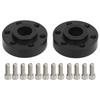 2PCS Hex Hub Wheels Brass RC Crawler 1.9 2.2 Wheels Widen Adapter for Axial SCX10 Capra for VS4 10 1 10 RC Crawler 6mm