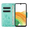 Чехол для Samsung Galaxy A16 5G/A16 4G с тиснением, кожаный кошелек-книжка с мини-бабочкой, чехол для телефона