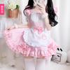 Pink maid outfit, Japanese style cosplay Anime Maid Dress for Girls cos Maid uniform, princess dress