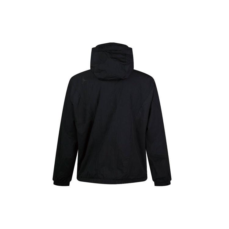 Air Jordan Sport DNA Half Zipper Woven Pullover Hooded Jacket Black Men's CD5729-084