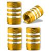 Aluminum Alloy Tire Valve Stem Caps 4 Pcs Universal Stem Covers for Cars Motorcycles and Bikes Auto Tire Accessoires Stem Caps1