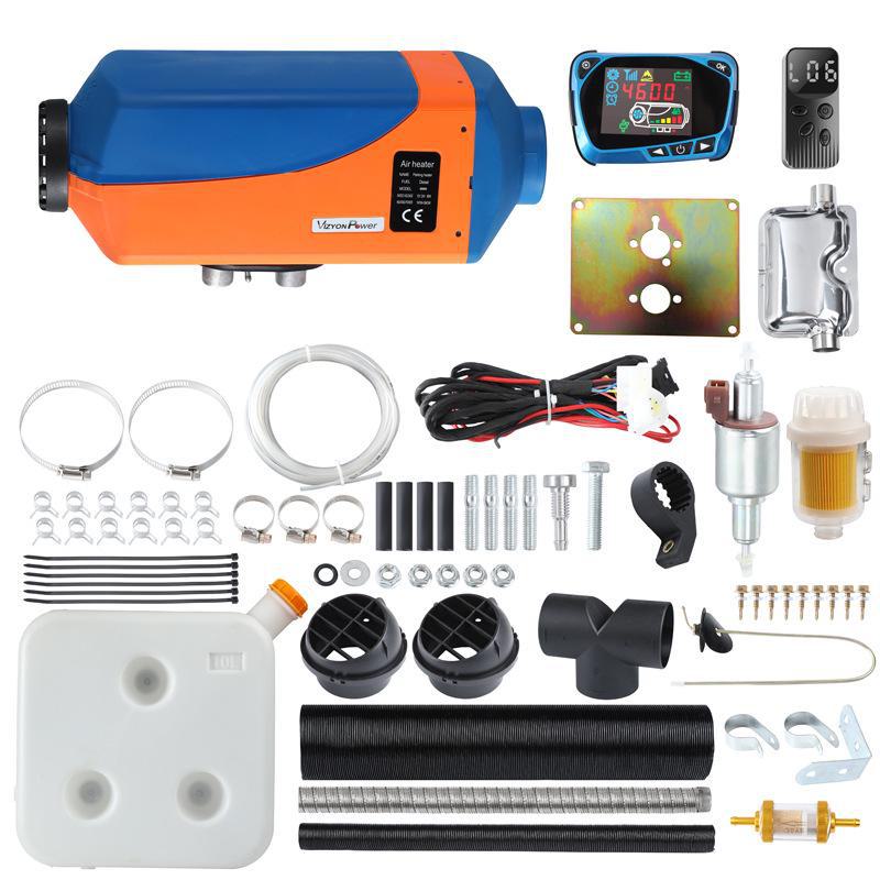 Воздушный обогреватель на дизельном топливе для автомобилей, грузовиков, 12 В/24 В/220 В