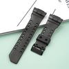 Ремешок для Casio G-Shock GA-100/110/120/140/200/400/700 800 GD-100/110/120 G-8900 GLS-100 Замена Силиконовый Полимерный Ремешок для Часов 16 мм