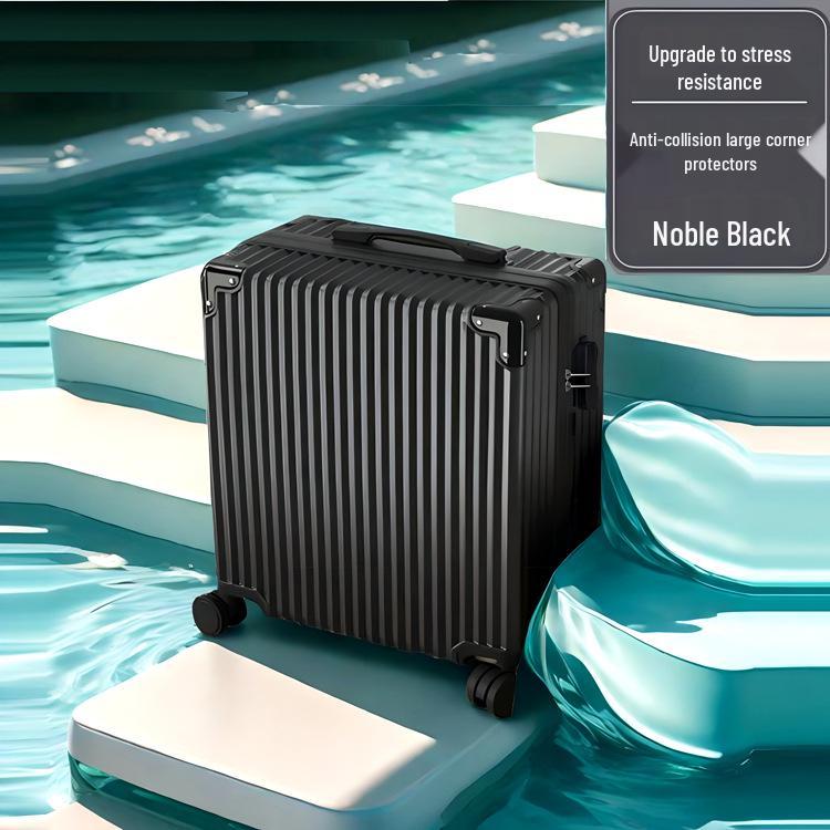 18" Дорожный чемодан ручной клади с универсальными колесами и замком, Прочный чемодан на колесиках для студентов, Доступна 20" версия