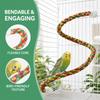 Adjustable Length Cotton Rope Perch High Quality Cotton Rope Bird Standing Bar  Bird Cage Accessory