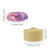 Slow Rebound Simulated Steamed Bun Squishy Toy Marble Pattern Fidget Toys  Children's Gifts