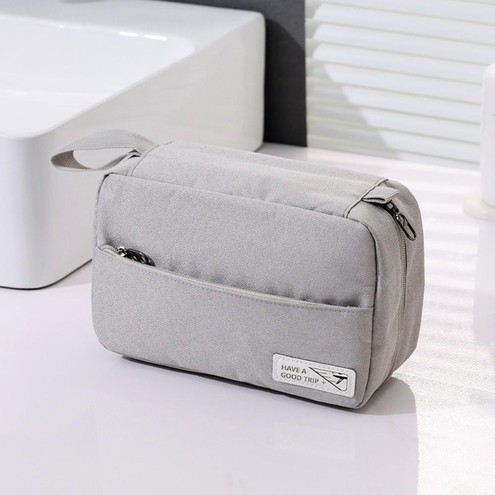 with Hook Travel Toiletry Bag Large Capacity Makeup Bag Fashion Hook Wash Bag  Girls