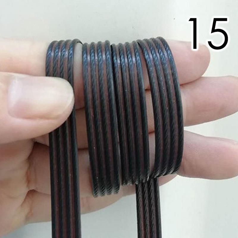 32M Plastic Synthetic Rattan 250g PE Imitation Synthetic Rattan Weaving Diy Knit Material For Patio Furniture Chair Table Repair