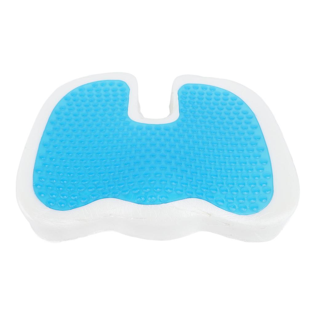 Подушка сиденья из пены с эффектом памяти 45x35x7см для офисного кресла с медленным восстановлением U-образной формы гелевая подушка для сиденья