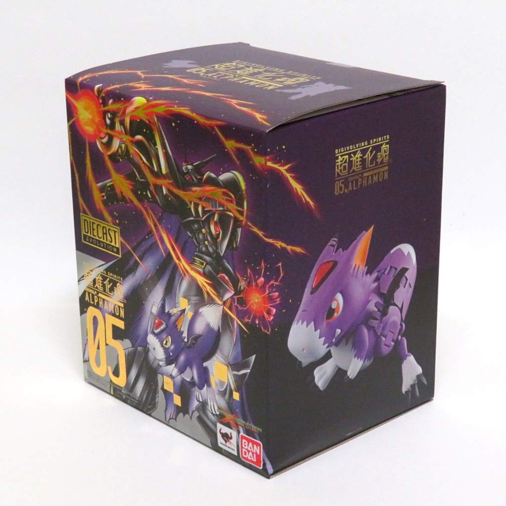 TAMASHII NATIONS Super Evolution Spirit Digimon Adventure 05 Альфамон 160мм раскрашенная подвижная фигурка Прибл.. (Время Альфамона) АБС и ПВХ и литье под давлением