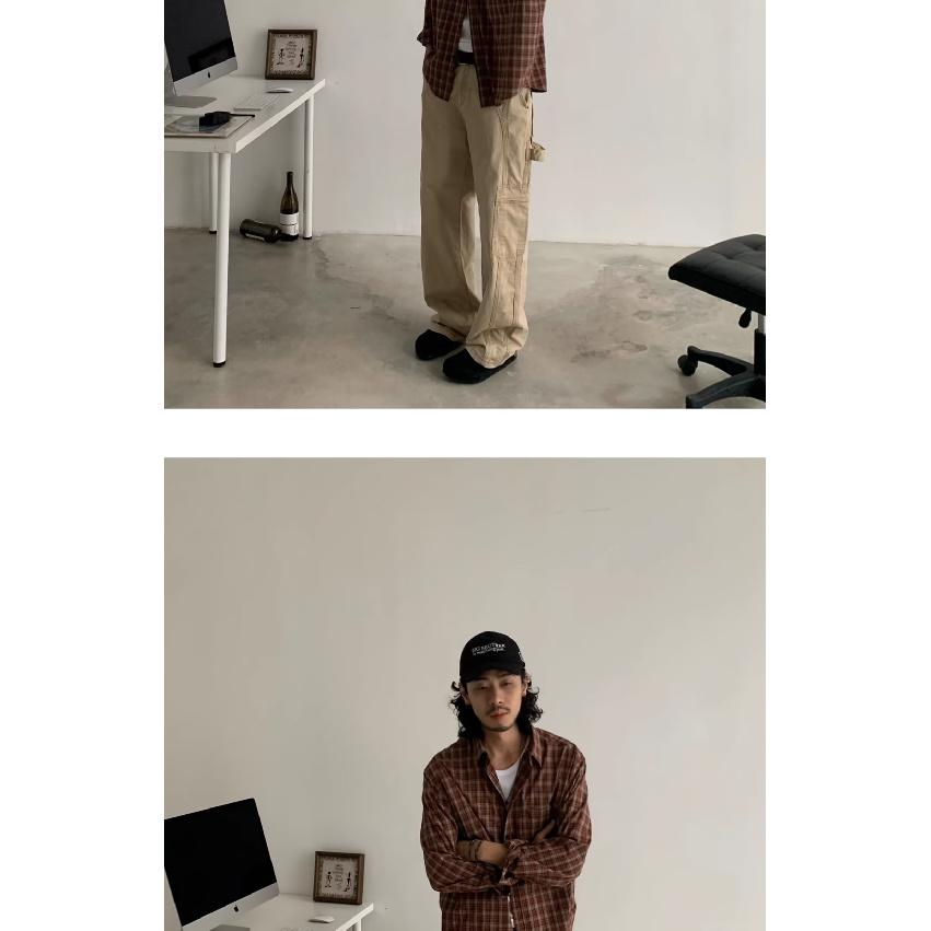 Рубашка с длинным рукавом с буквенным принтом 2024 года в японском стиле в стиле Гонконга, свободная рубашка для мальчиков, летнее модное универсальное повседневное пальто