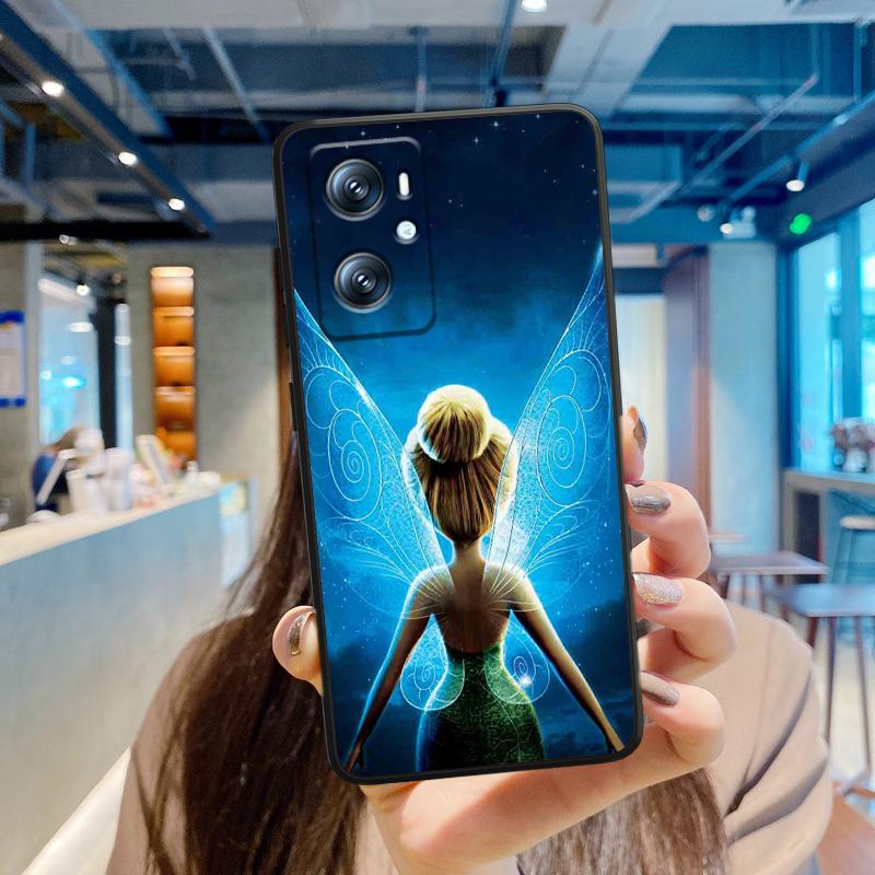 Animation Peter Pan Cut For OPPO Find X6 X5 X3 A54S A5 A94 A16 A53S A57 A74 A72 A98 A78 A96 A9 5G Black Cover Phone Case