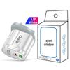 Быстрое зарядное устройство PD 33 В GaN QC 3.0 9 В / 12 В EU / AU / UK Спецификация USB-адаптер