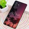 Алоха Гавайи Гавайский Пляж Пальмы Чехол для Телефона для Samsung Galaxy note 10 pro S26 Ultra S23 S24 FE S25 S21 S22 PLUS Cove